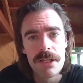 Tobias Nuttall in a recent Waking World episode that was filmed and uploaded to YouTube.