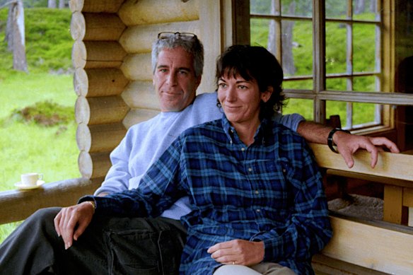 An undated photo of Jeffrey Epstein and Ghislaine Maxwell released by the US Department of Justice.