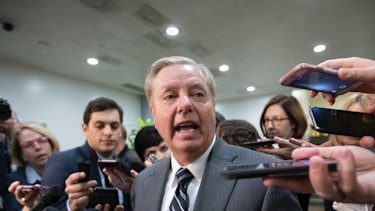Republican Senator Lindsey Graham, usually a strident defender of the President, attacked his decision to withdraw troops from Syria.