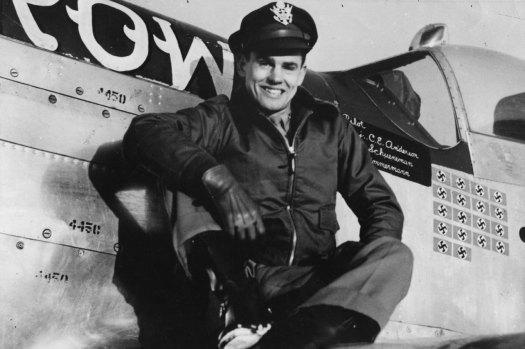 Last WW2 triple ace pilot downed 16 German planes in dogfights