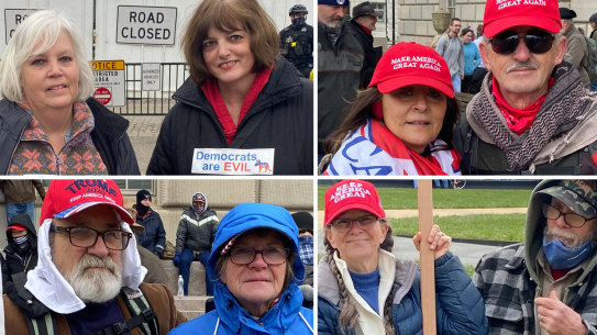 Trump's 'Save America' rally.  