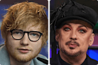 Ed Sheeran and Boy George