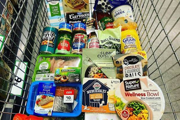 Susie Burrell, grocery shopping