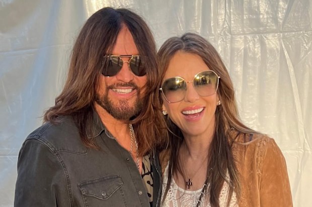Elizabeth Hurley and Billy Ray Cyrus reportedly engaged