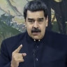 Nicolas Maduro, President of Venezuela, speaks in a pre-recorded video message during the 75th session of the United Nations General Assembly.