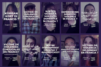 Football legends, actors and other celebrities were recruited to help the charity get its message across.