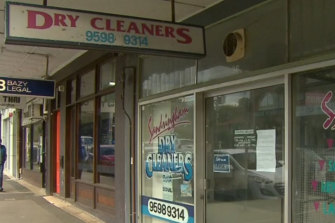 The Sandringham dry cleaners.