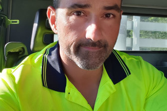Christian Marchegiani left teaching because he refused to be vaccinated against COVID-19, and he is now a truck driver.
