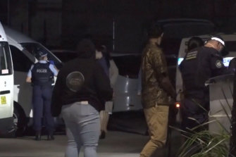 Approximately 60 people were found participating in the sermon, according to police. 