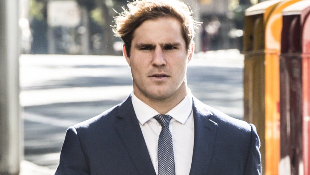 Dragons player Jack de Belin.