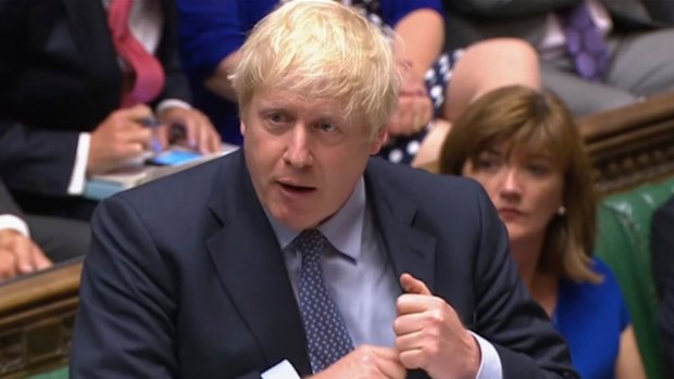 Britain's Prime Minister Boris Johnson.