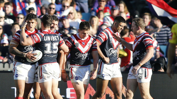 The Roosters had plenty to celebrate.
