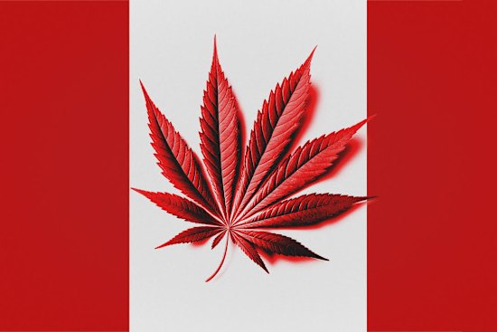 Canada supplies 70 per cent of the medicinal cannabis now in Australia. Image created by Marija Ercegovac for a story on the glut of Canadian cannabis now flooding the world, but particularly Australia.