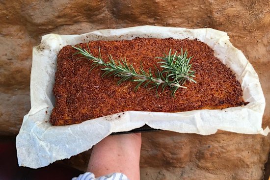 Helen Goh’s caremelised Anzac bars.