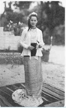 June Rose Bellamy  Princess of Burma.