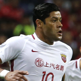 China-based Brazilian superstar Hulk has linked up with a football boot brand backed by James Hird.