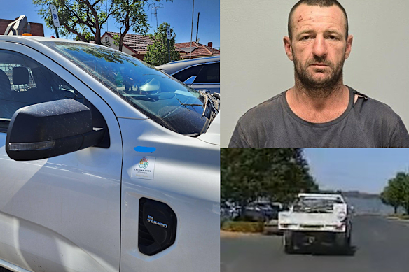 Julian Ingram, de 37 años, fue visto por última vez saliendo del lago Cargelligo en una ute del Lachlan Shire Council.