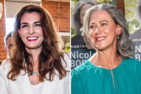 Gisele Kapterian and Nicolette Boele.