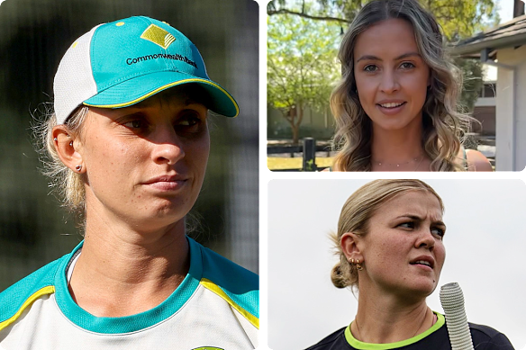 Ash Gardner, Monica Wright and Georgia Voll were been embroiled in a cheating scandal.
