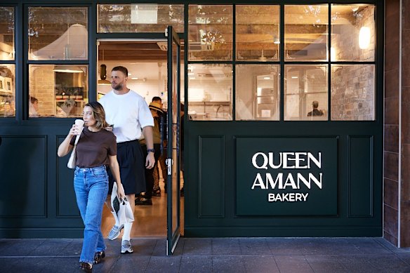 Panadería Queen Amann en King Street en Bowen Hills. 