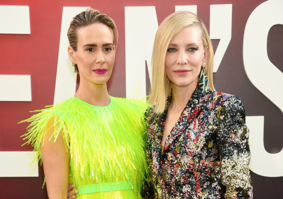 With actor Sarah Paulson, who likens Blanchett to mercury, “constantly moving and shape-shifting”.