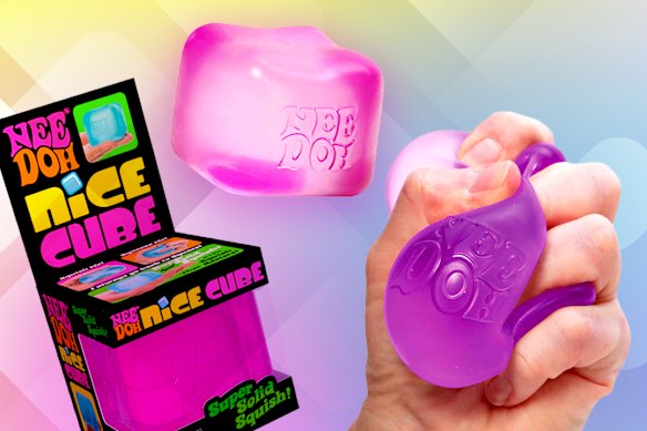 Launched in 2017, NeeDoh come in different shapes and colours, with the cube being one of the most popular designs.