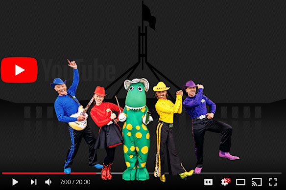 Wiggles management lobbied against the government’s social media ban including YouTube, but were largely rejected.