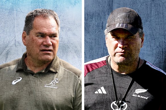 Dave Rennie is the first man to be a head coach of the Wallabies and the All Blacks.
