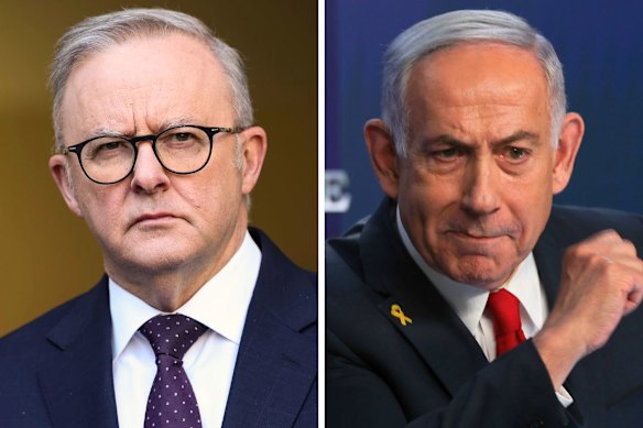 The decision of Anthony Albanese’s government to recognise the state of Palestine has been sharply criticised by Israeli Prime Minister Benjamin Netanyahu.