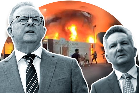 Prime Minister Anthony Albanese and Climate Change and Energy Minister Chris Bowen.