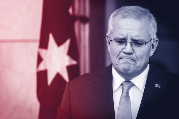 Prime Minister Scott Morrison is facing a collapse in the Coalition’s vote in Queensland.