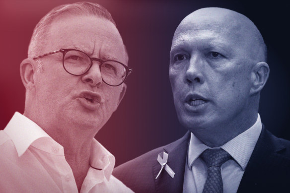 Anthony Albanese has maintained his strong lead as preferred prime minister, but Peter Dutton has increased his support.