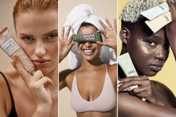 Toothpaste or moisturiser? Australian brands Lovebyt ($20), ROCC ($10) and Gem ($15) are giving toothpaste the skincare treatment.