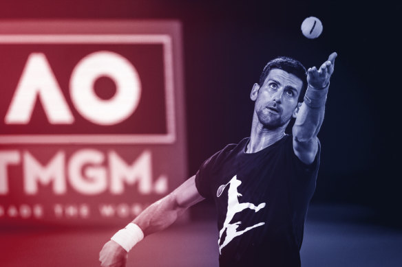 Novak Djokovic is set to return to play in Melbourne in 2023.