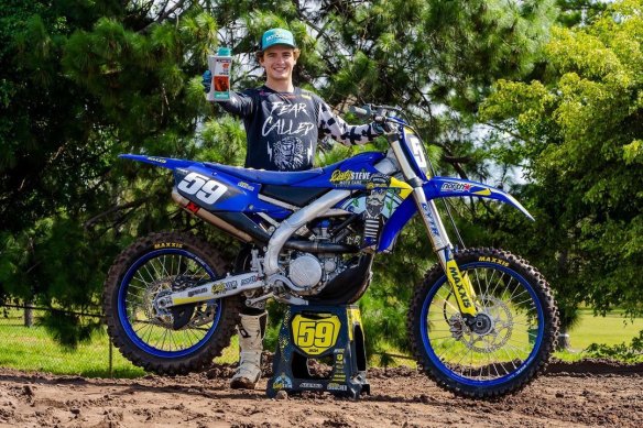 Professional Mx Racer Brayden Erbacher.