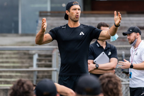 Alex Rance, former Richmond footballer and founder of The Academy, which will shut down this year.