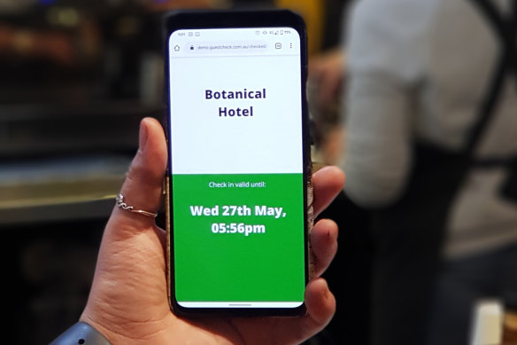 GuestCheck is being used in over 500 venues around Australia