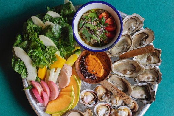 No-bookings Clamato receives daily deliveries of fresh fish.
