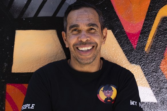 Eddie Betts is happy to write his picture books, but is adamant that he will not voice any of the characters in the TV adaptation. 