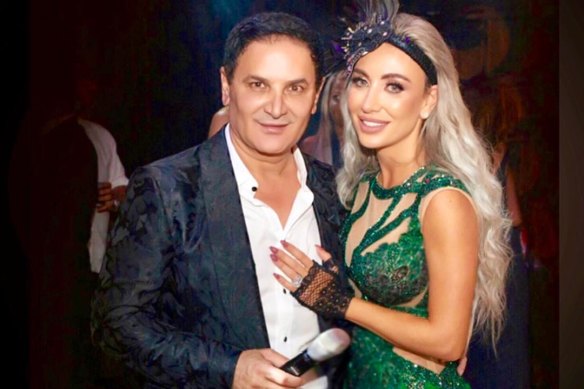 Jean Nassif with his now estranged wife, Nissy Mattar, who is not accused of any wrongdoing.
