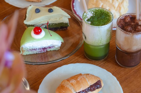 Assorted sweets at Dua Bakehouse.