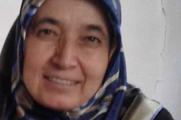 Remziye Yucel, 56, died in her apartment in the Turkish town of Adiyaman.