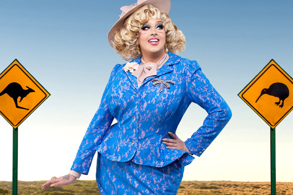Karen from Finance is one of 10 performers who will compete in the forthcoming RuPaul’s Drag Race Down Under.
