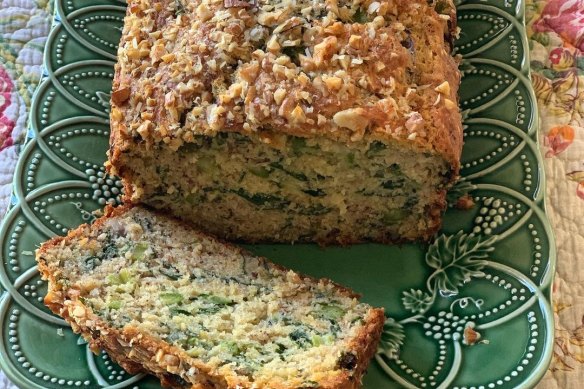 Spring vegetable loaf [September 3]
served with lashings of butter. Oh my!
