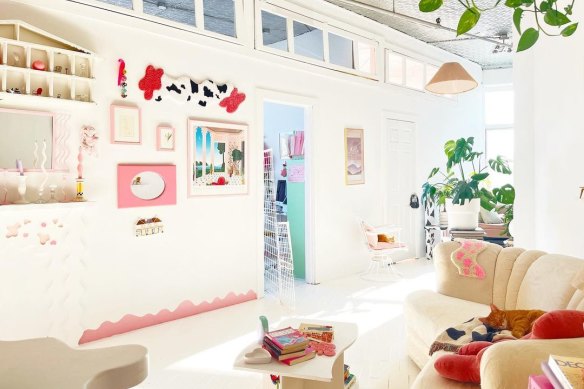 “Millennial aesthetic” is characterised by bright blocks of colour, zany rugs and groovy, selfie-friendly mirrors that are often used to make a statement on social media.