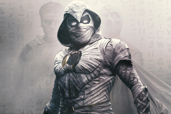 Oscar Isaac as Moon Knight in the new Marvel TV series.
