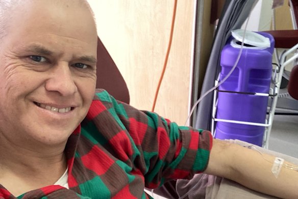 Andrew Brown’s pancreatic cancer was caught in its early stages.