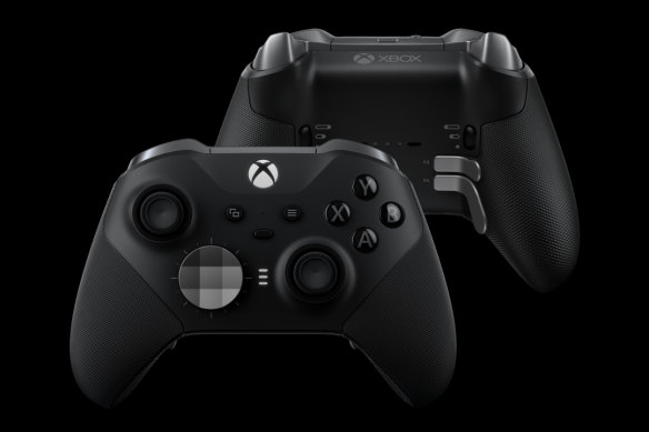 The Xbox Elite Controller Series 2 has swappable sticks and optional paddles.