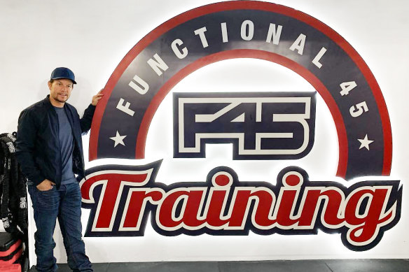 Struggling Australian fitness franchise F45 Training is backed by actor Mark Wahlberg.
