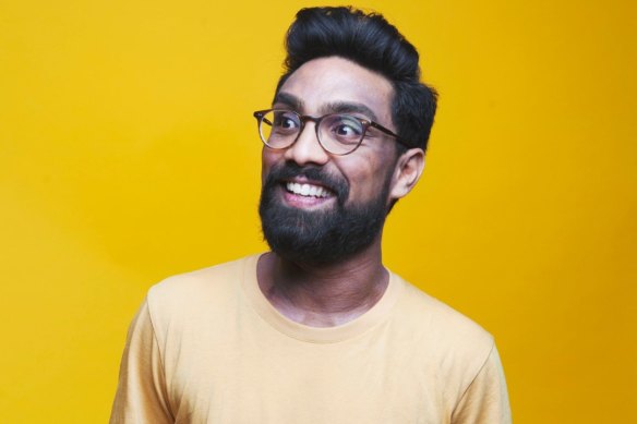 Rising star Suren Jayemanne is as well known for his cooking as his stand-up.